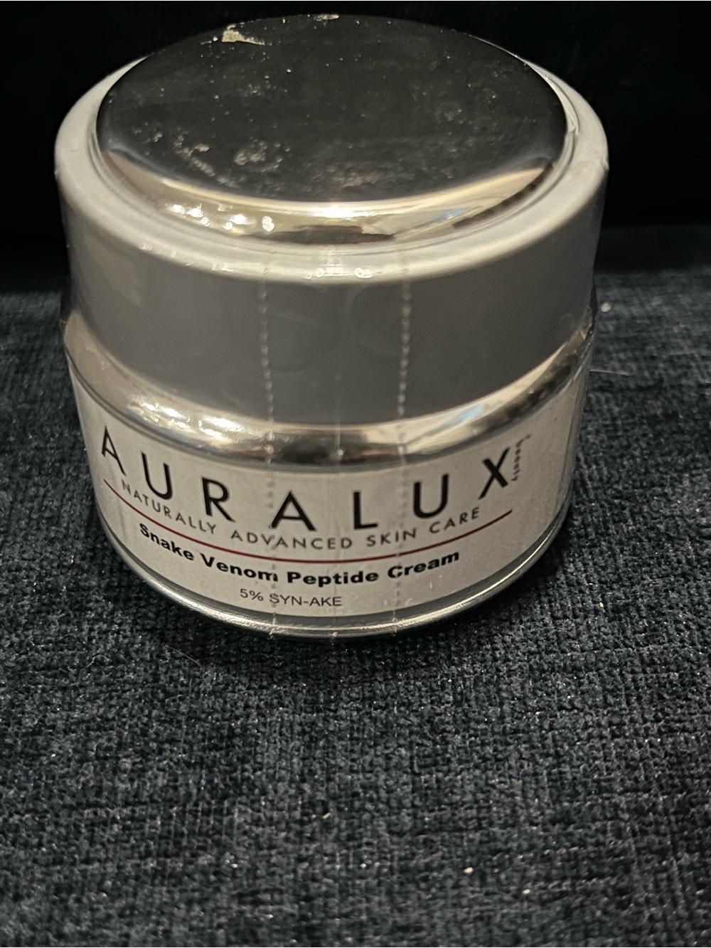 Aura Auralux Snake Venom Peptide Cream - Silver & White